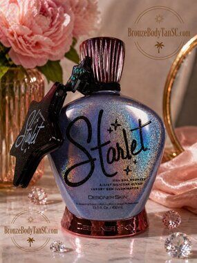Starlet Luxury Body Tanning Lotion Designer Skin NEW DHA Bronzer